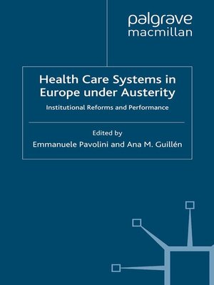cover image of Health Care Systems in Europe under Austerity